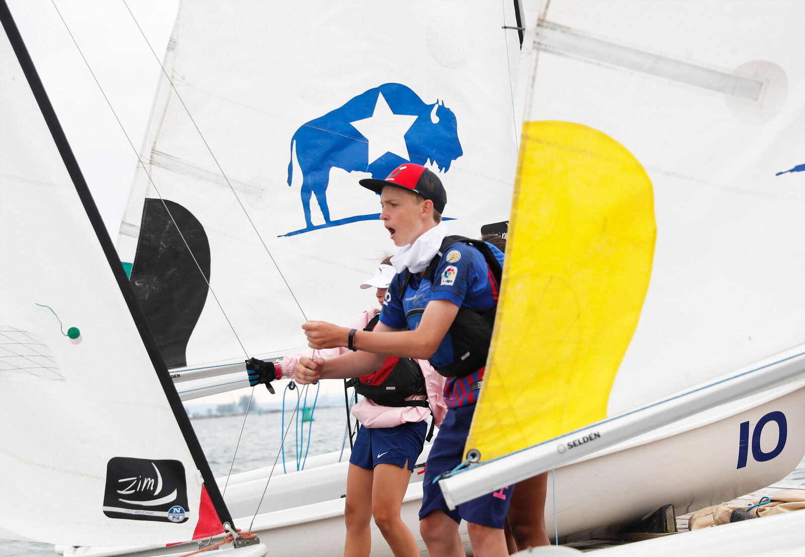 Kids sailing camp at Buffalo Yacht Club